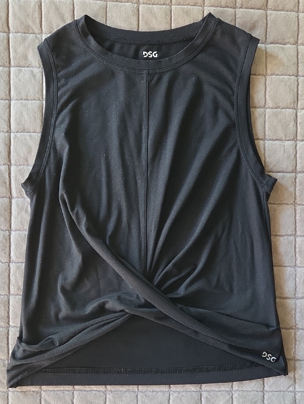 DSG Women's Active Sleeveless Top Black XS